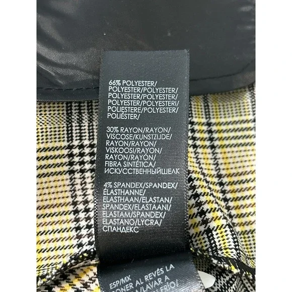 Liverpool Los Angeles Plaid Blazer Jacket Women Size S Open Single Breasted‎ - Picture 6 of 8